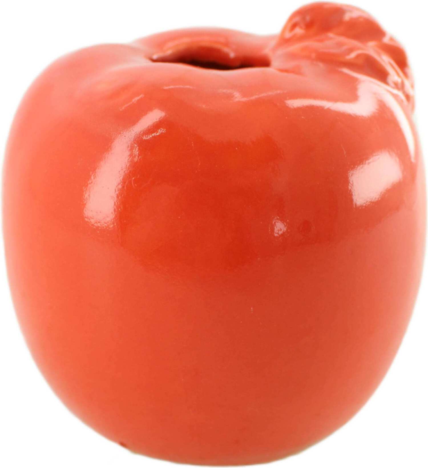 Dijk Natural Collections vaas Pomme rood D 9 H 9 cm