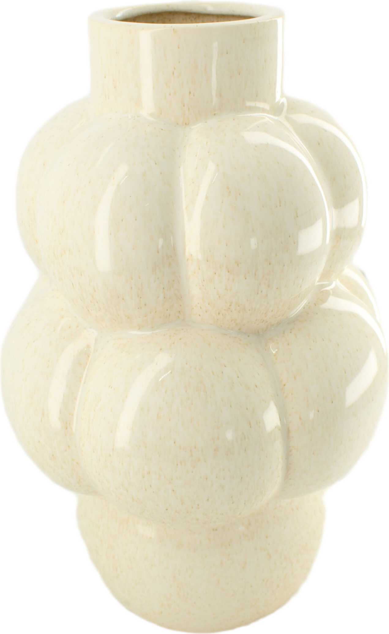 Dijk Natural Collections vaas Vesta wit D 20 H 31,5 cm