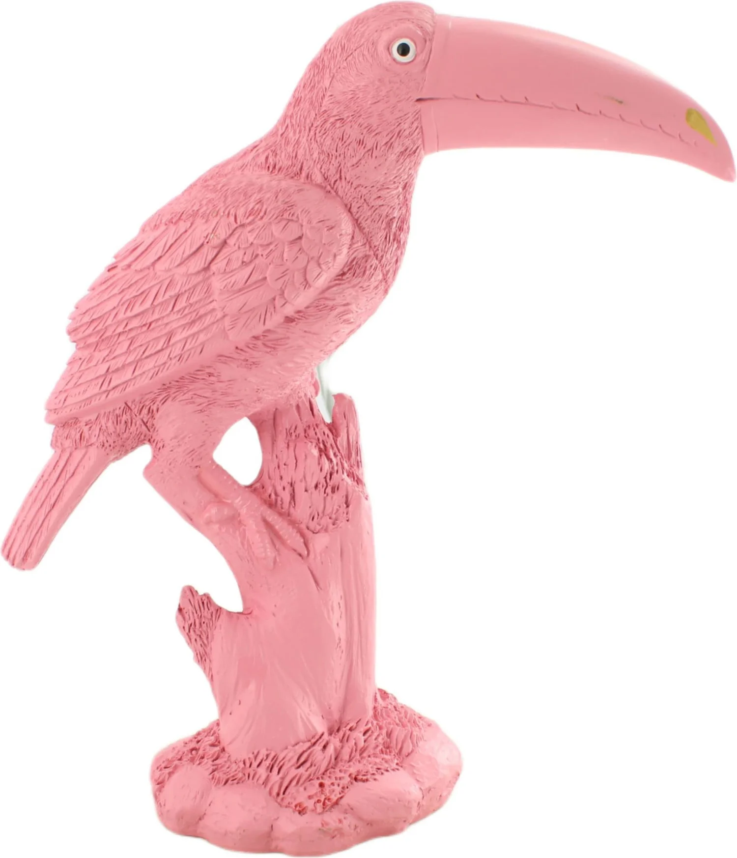 Dijk Natural Collections beeld Toekan roze 29 x 9 x 31,5 cm
