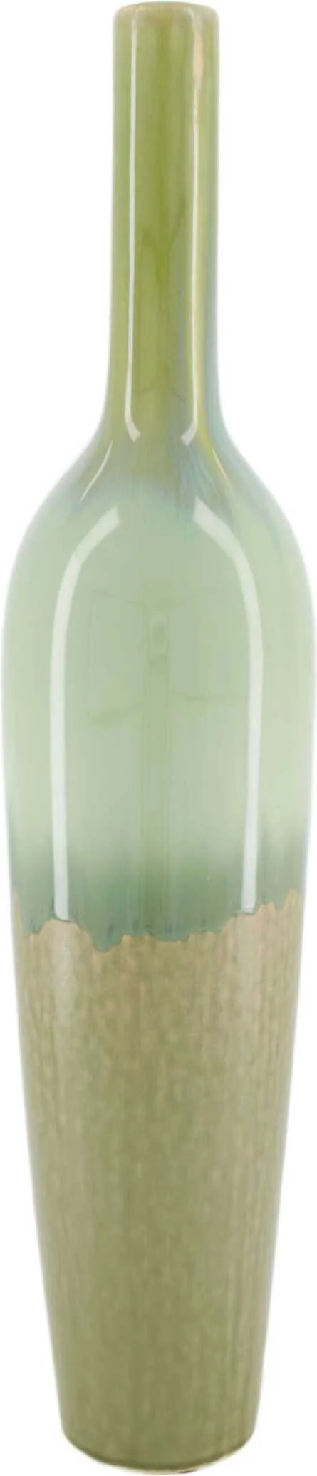 Dijk Natural Collections fles Earl groen / beige D 11,5 H 54 cm