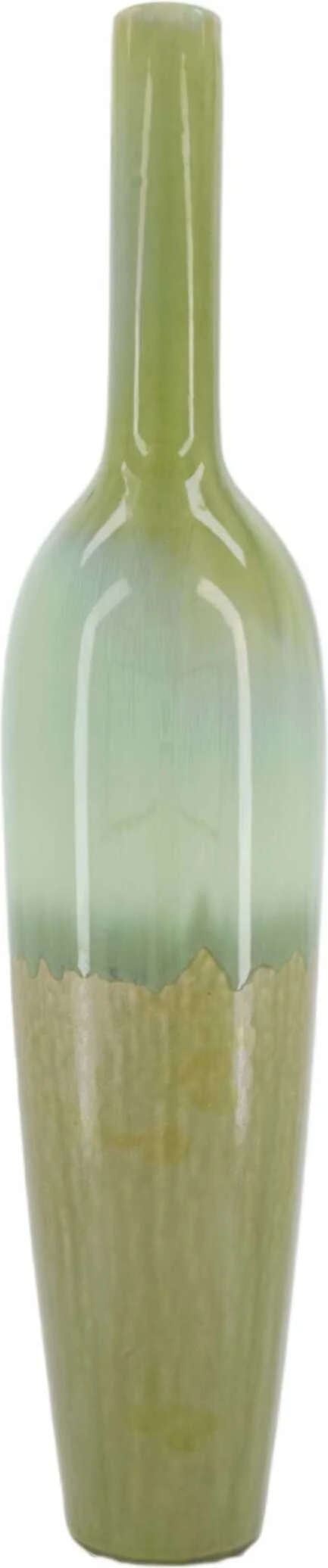 Dijk Natural Collections fles Earl groen / beige D 14 H 65 cm