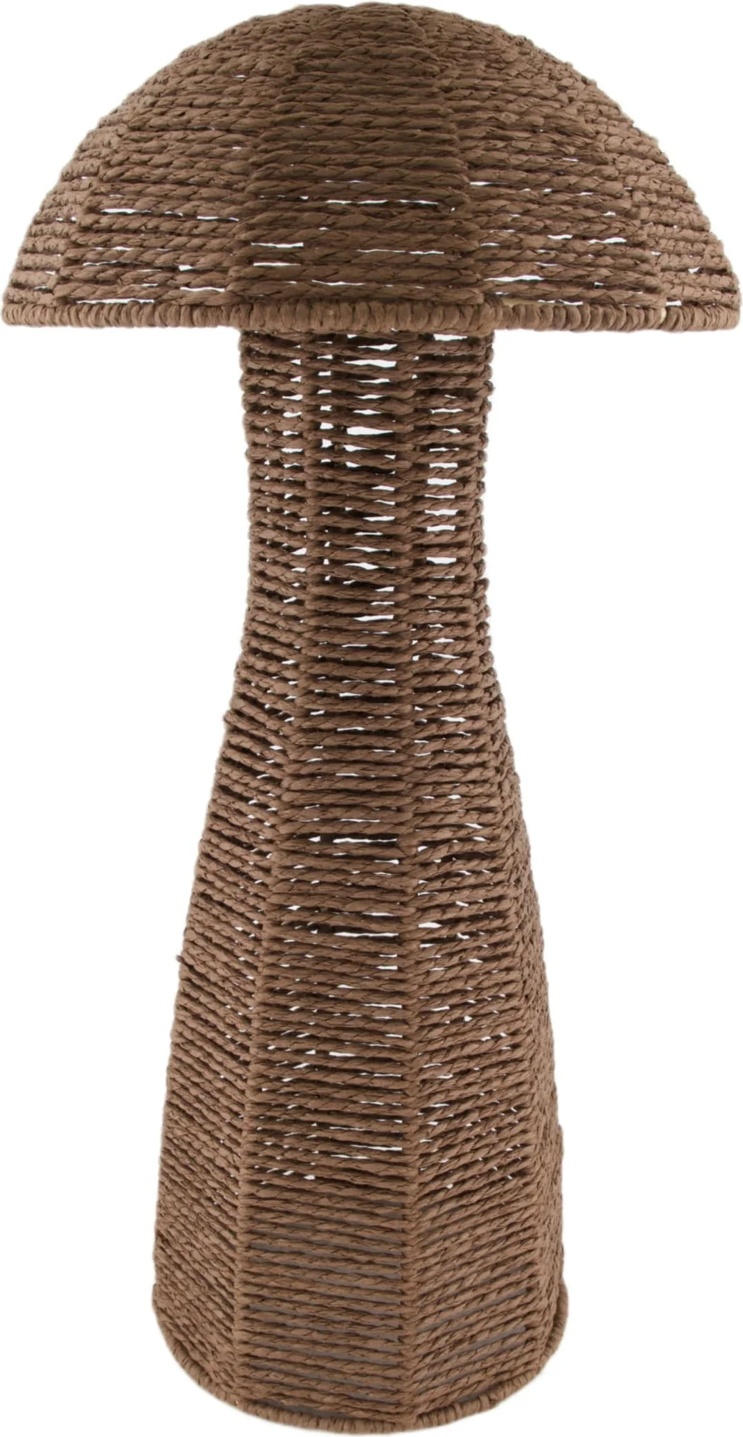 Dijk Natural Collections beeld Paddenstoel bruin 28 x 28 x 58cm