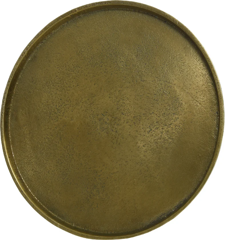 Decoris decoratiebord goud D 20 H  cm