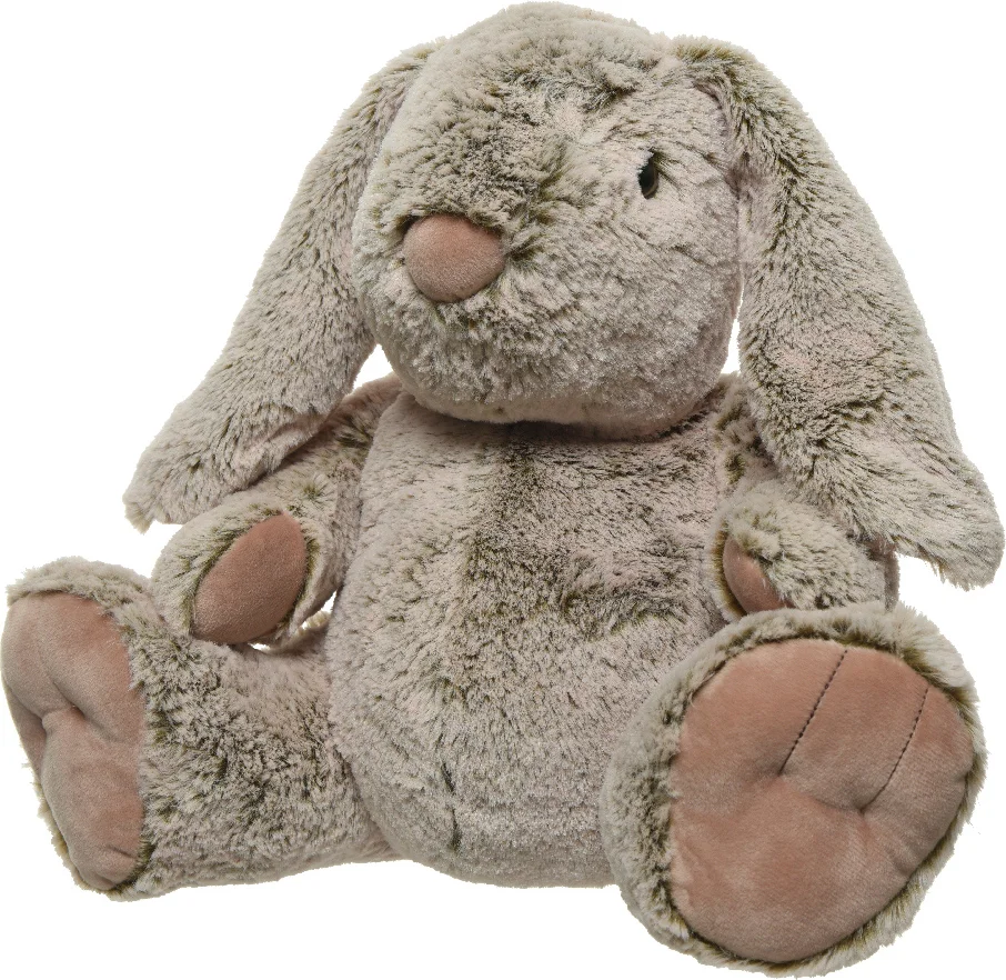 Decoris paasdecoratie konijn beige 20 x 24 x 20 cm