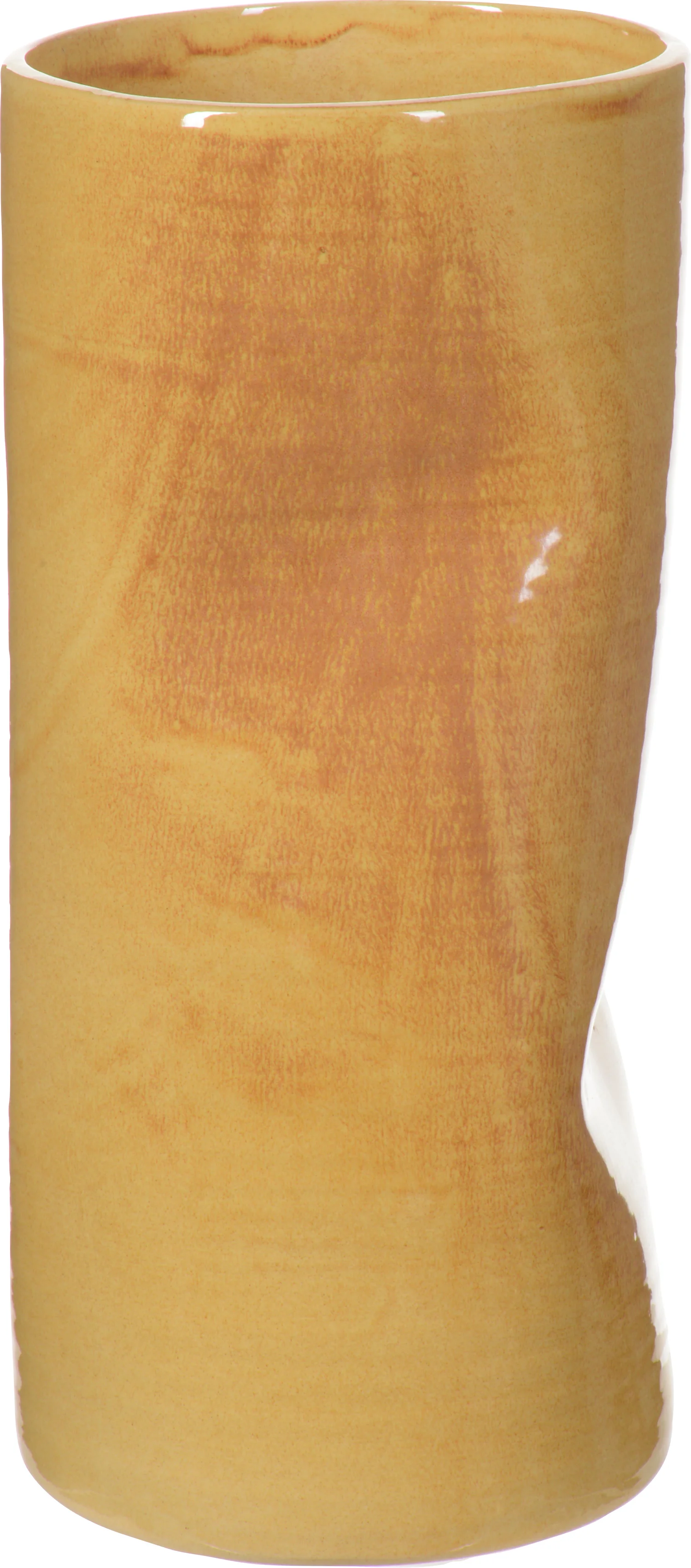 Decoris vaas bruin D 15,5 H 4 cm
