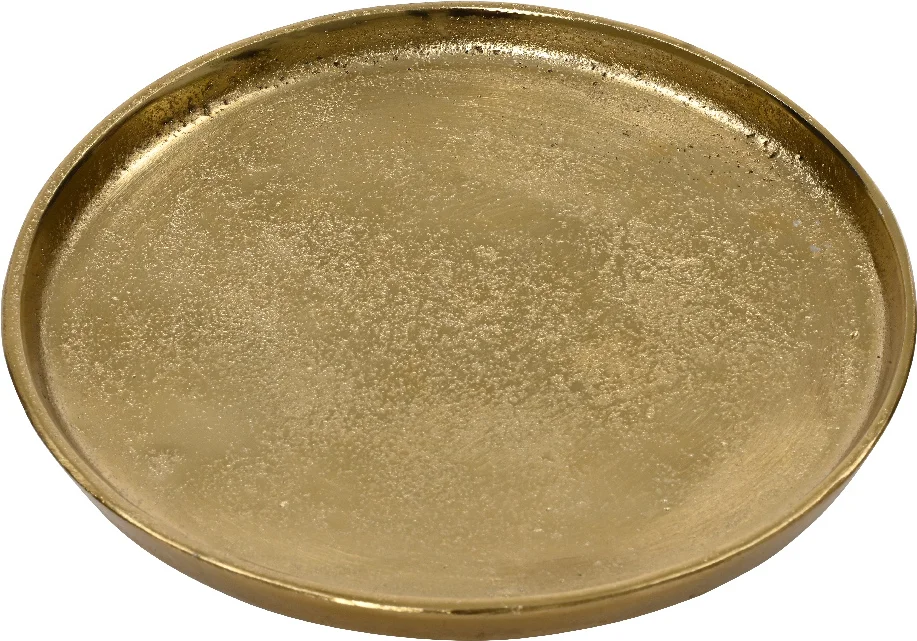 Decoris decoratiebord Farao goud D 35 H 2,5 cm