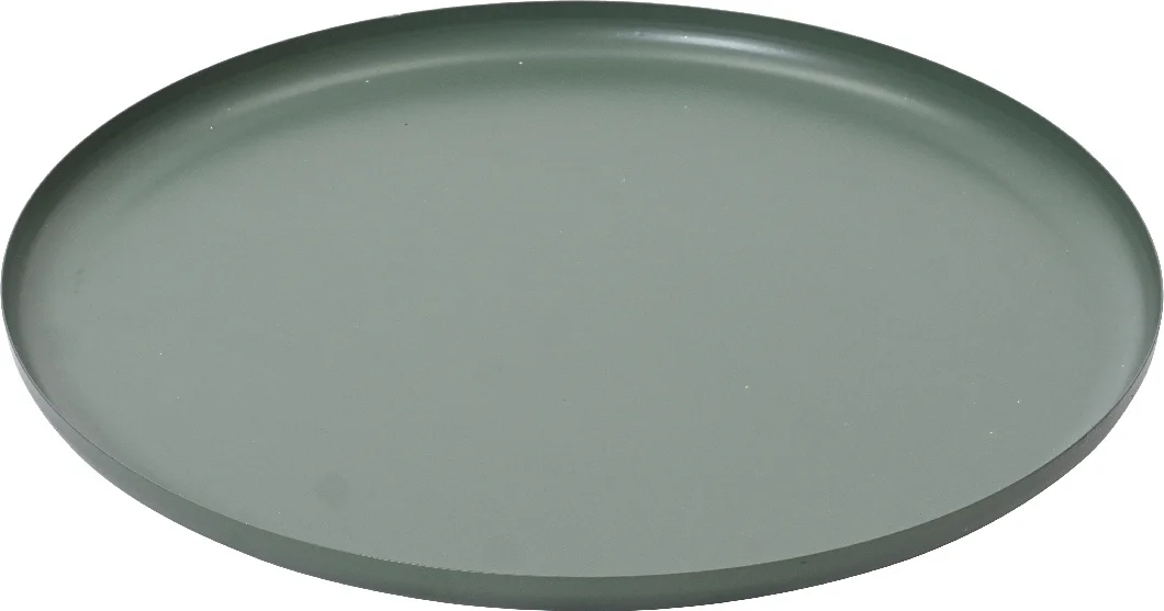Decoris decoratiebord Ise groen D 42 H 2,5 cm