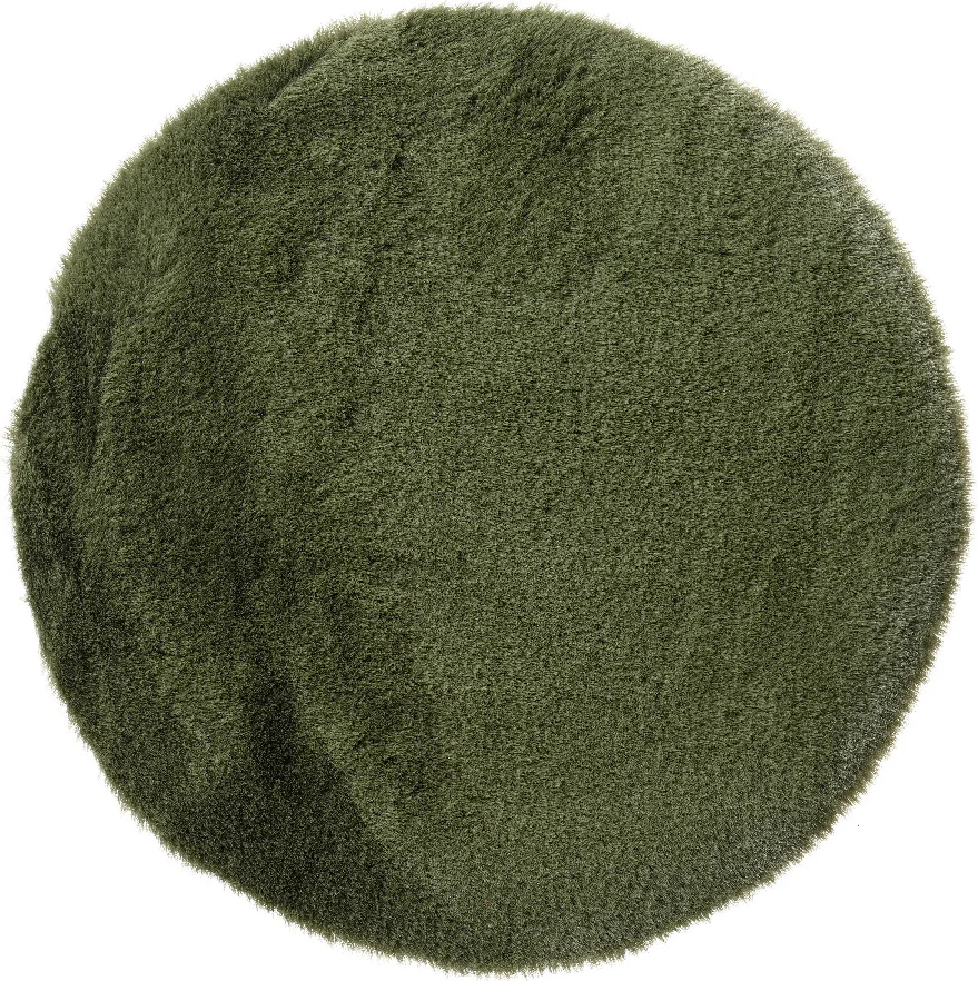 Decoris dierenvacht imitatiebond Hare groen D 38 H 2,5 cm