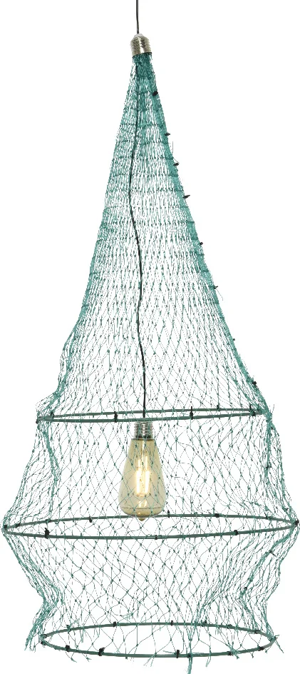 Decoris solar tuinverlichting Victor blauw D 38 H 80 cm