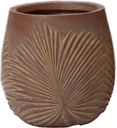 Decoris bloempot Axel paars D 32 H 32 cm