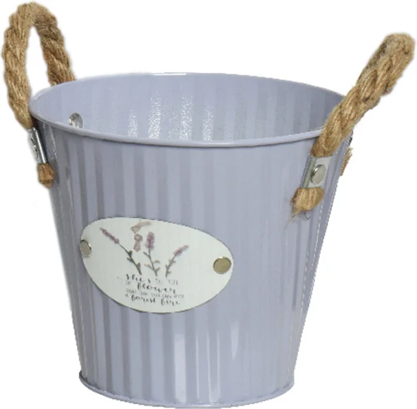 Decoris bloempot Yara paars D 17 H 15 cm