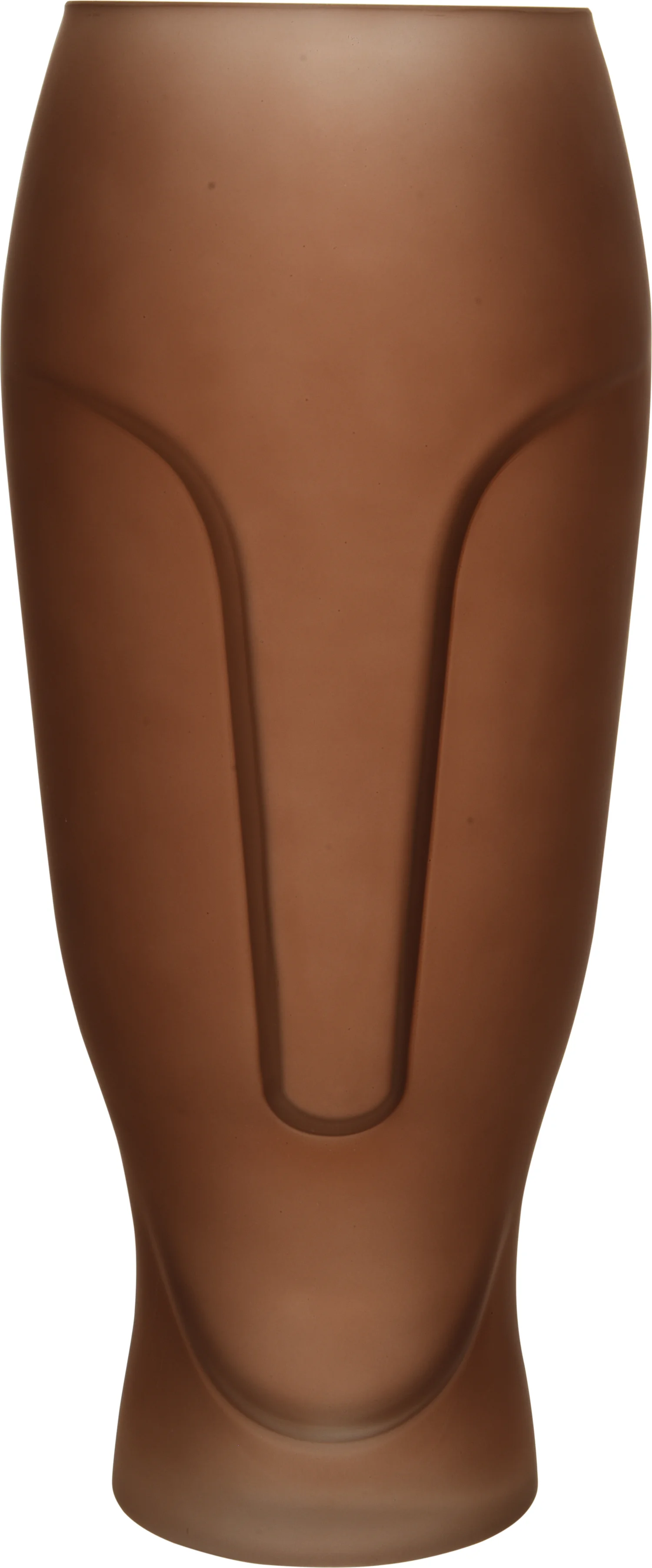 Decoris vaas bruin D 16 H 34,8 cm