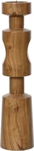 Decoris kandelaar naturel D 12 H 50,7 cm