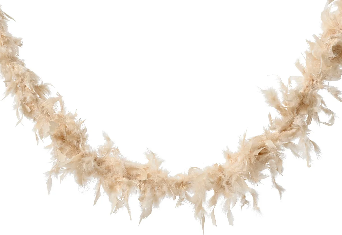 Decoris boa crème 1,84 m