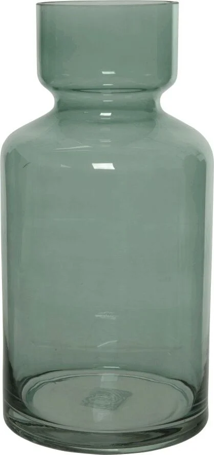 Decoris vaas groen D 15 H 30 cm