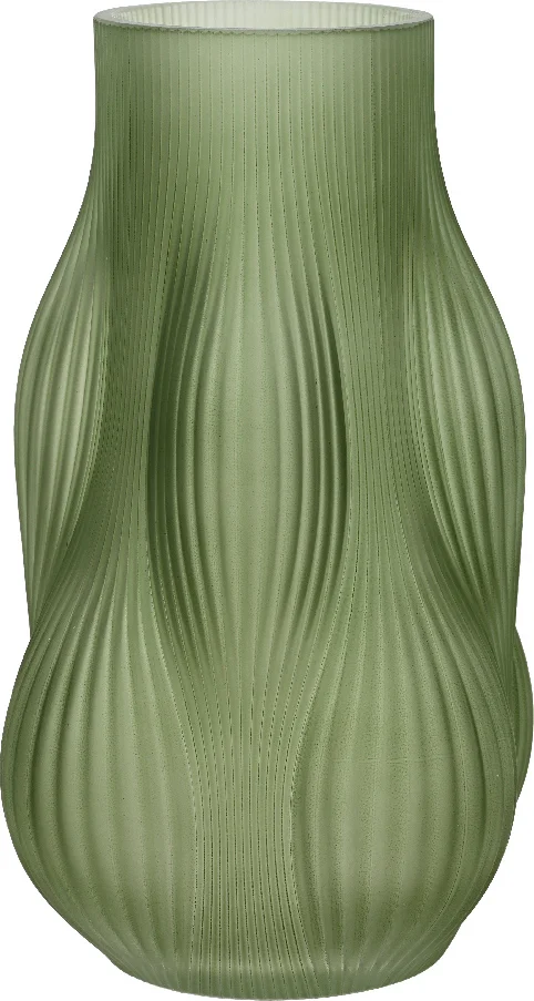 Decoris vaas Rozemarijn groen D 16 H 25 cm