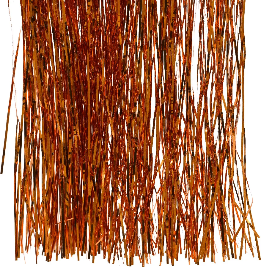 Decoris lametta Kami oranje 50 x 40 cm