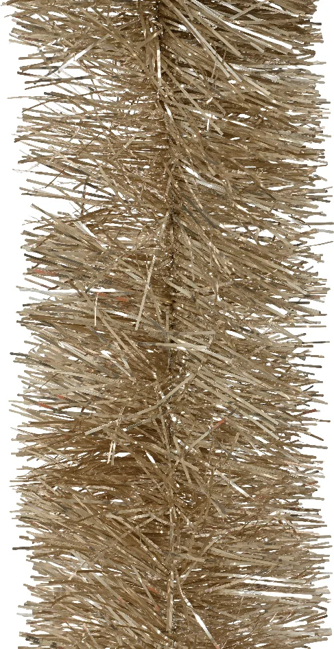 Decoris kerstslinger Ruban wit L 2,7 m D 10 cm