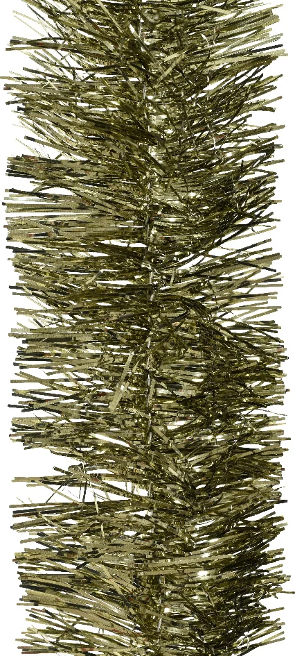Decoris kerstslinger Ruban groen L 2,7 m D 7 cm