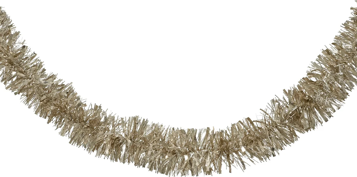 Decoris kerst slinger crème 270 cm