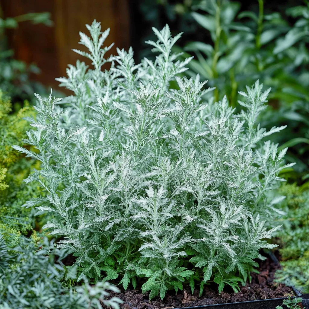 Bijvoet (Artemisia ludoviciana 'Silver Queen') D 9 H 10 cm
