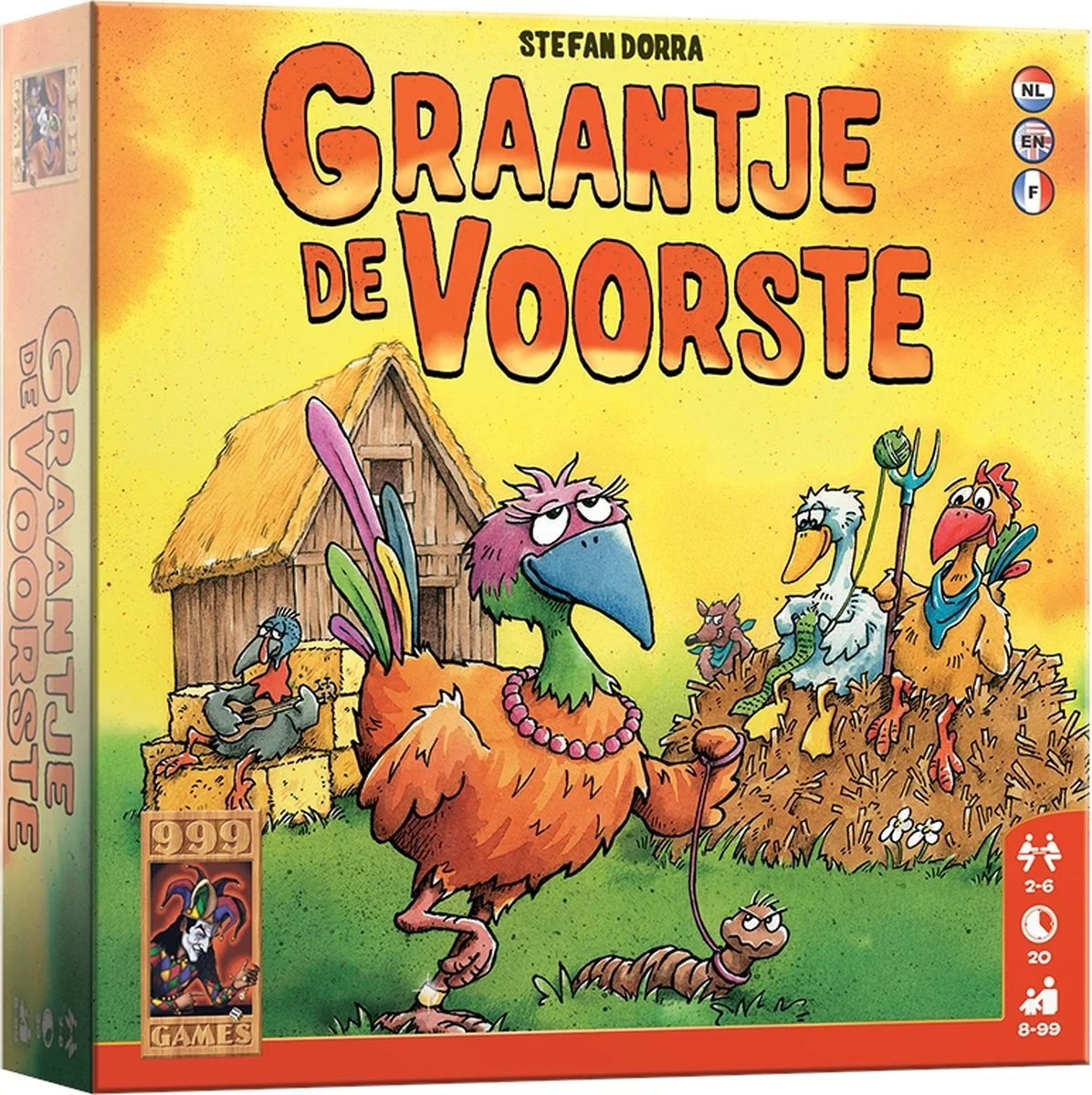 999 Games kaartspel Graantje de Voorste 8+ jr