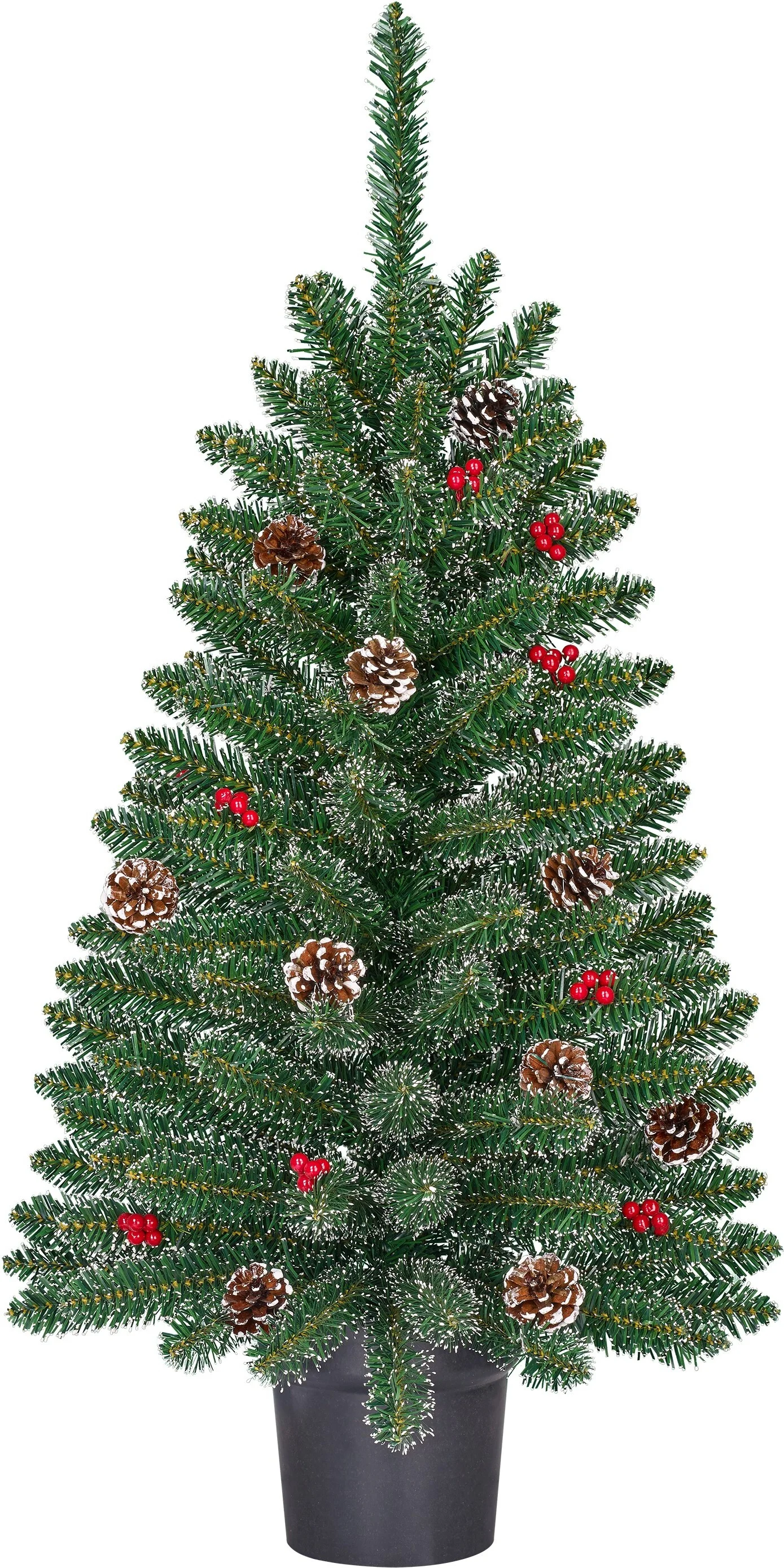 Black Box kunstkerstboom Creston besneeuwd D 50 H 90 cm