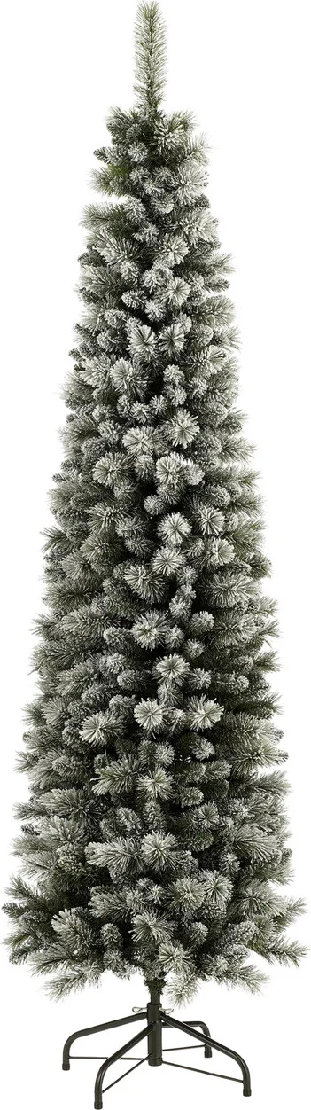 Black Box kunstkerstboom Pencil Deluxe besneeuwd D 71 H 215 cm