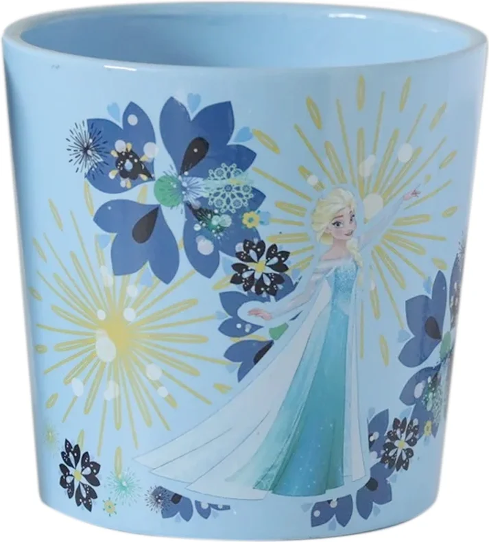 Disney bloempot Frozen elza blauw D 13 H 14 cm
