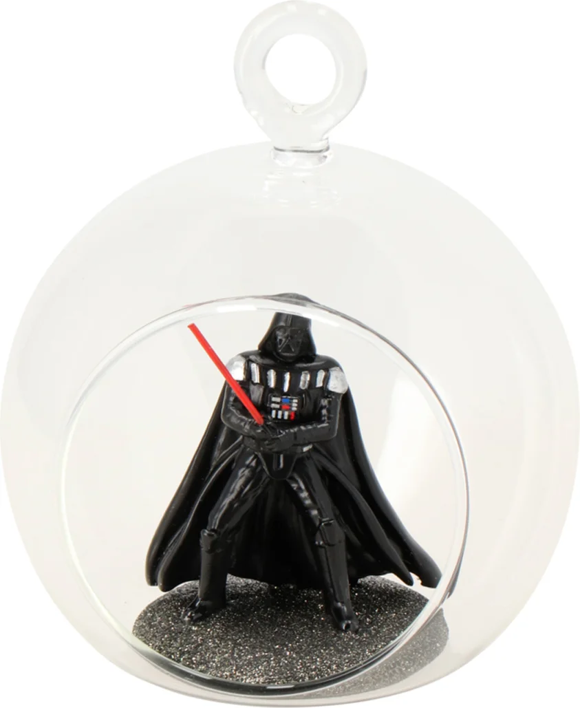 Disney kerstbal Star Wars darth vader zwart D 10 cm