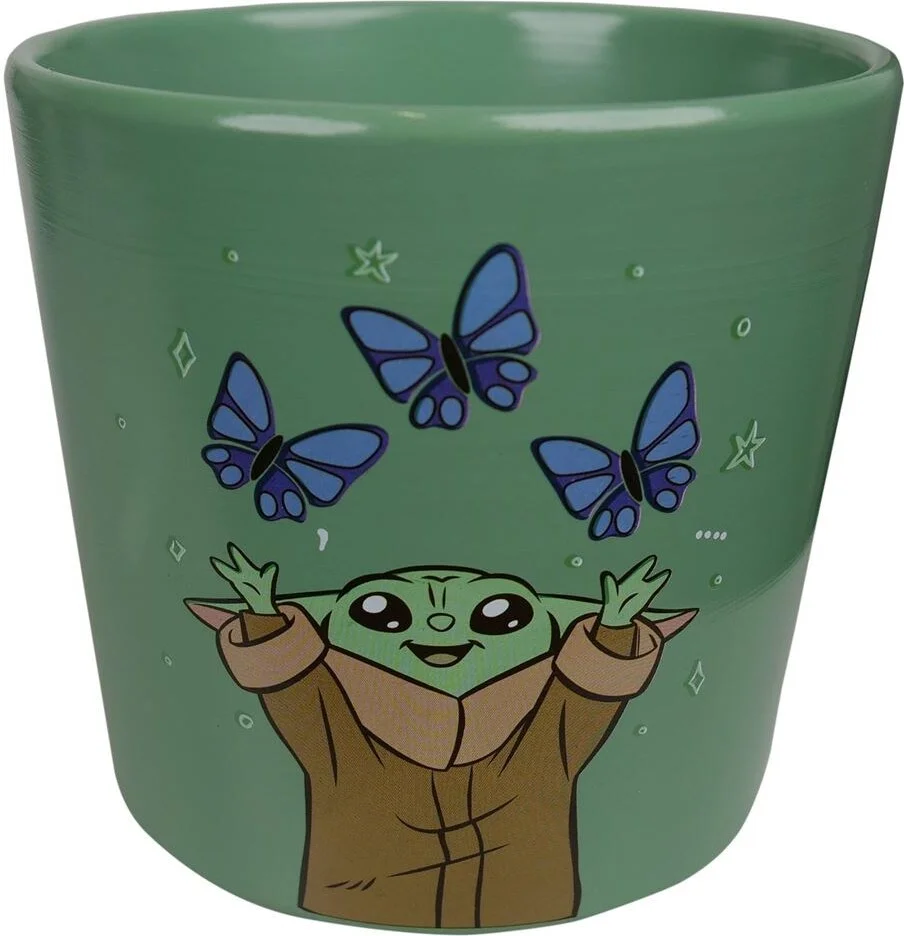 Disney bloempot Star Wars grogu groen D 8,5 H 11 cm