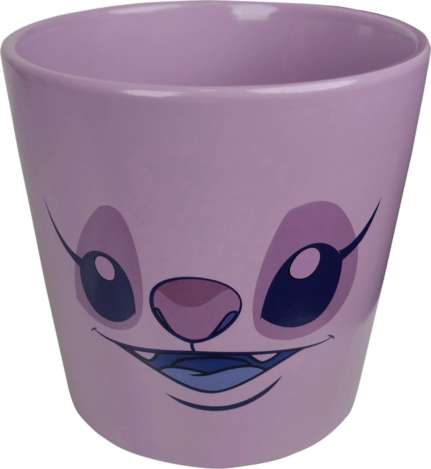 Disney bloempot Stitch paars D 14,5 H 14 cm