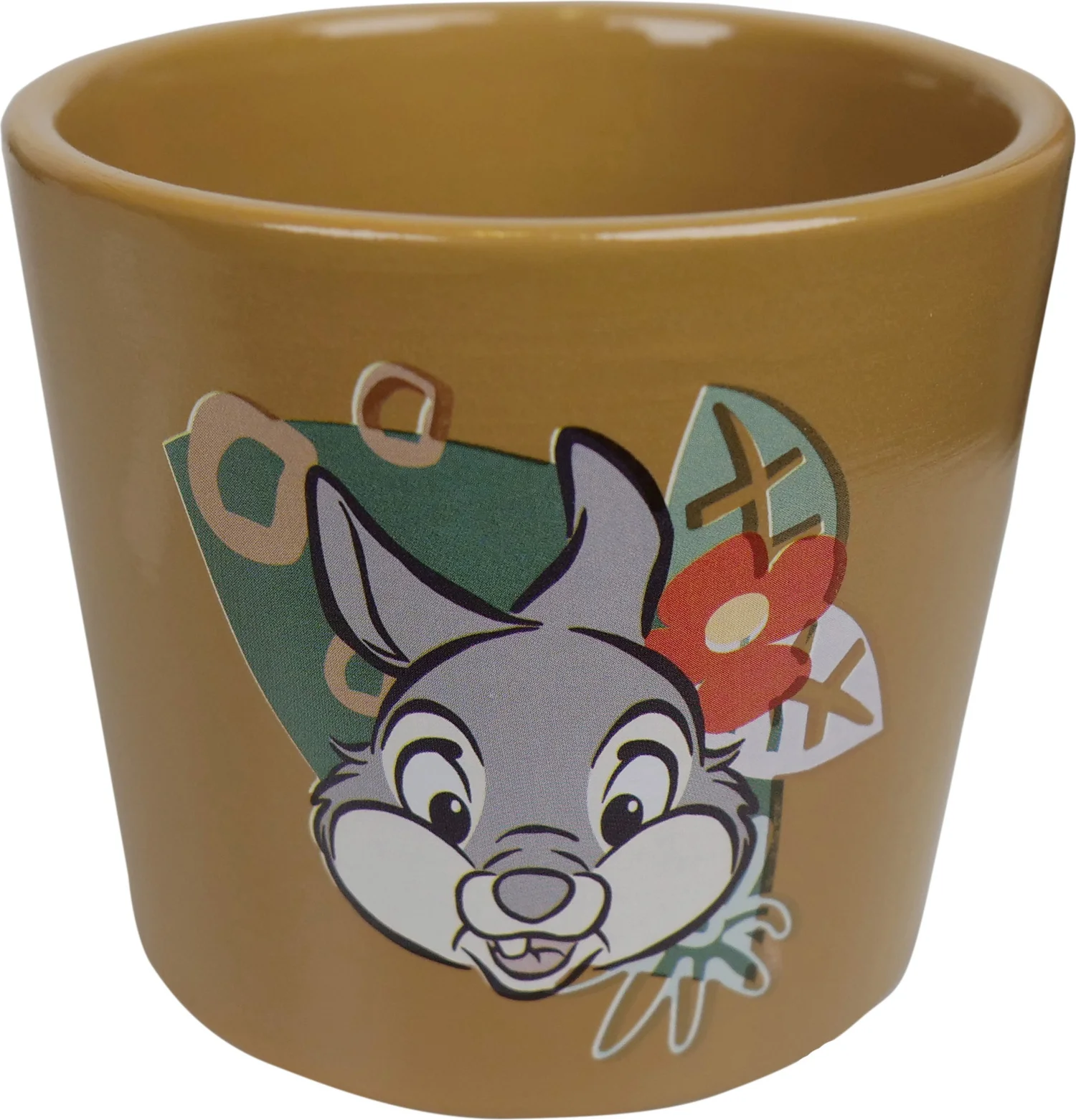 Disney bloempot Bambi stampertje bruin D 8,5 H 7,5 cm