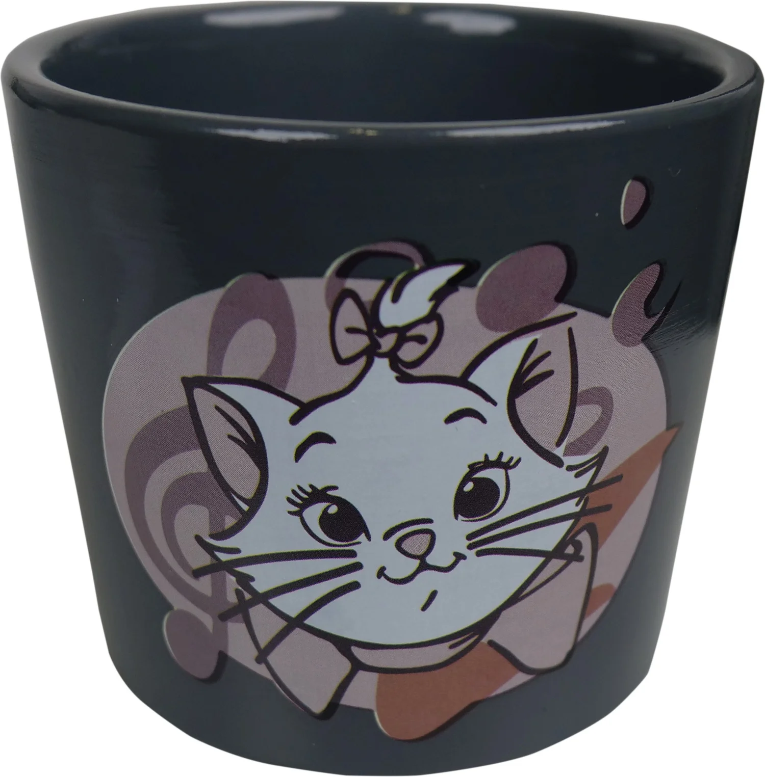 Disney bloempot Aristokatten zwart D 8,5 H 7,5 cm