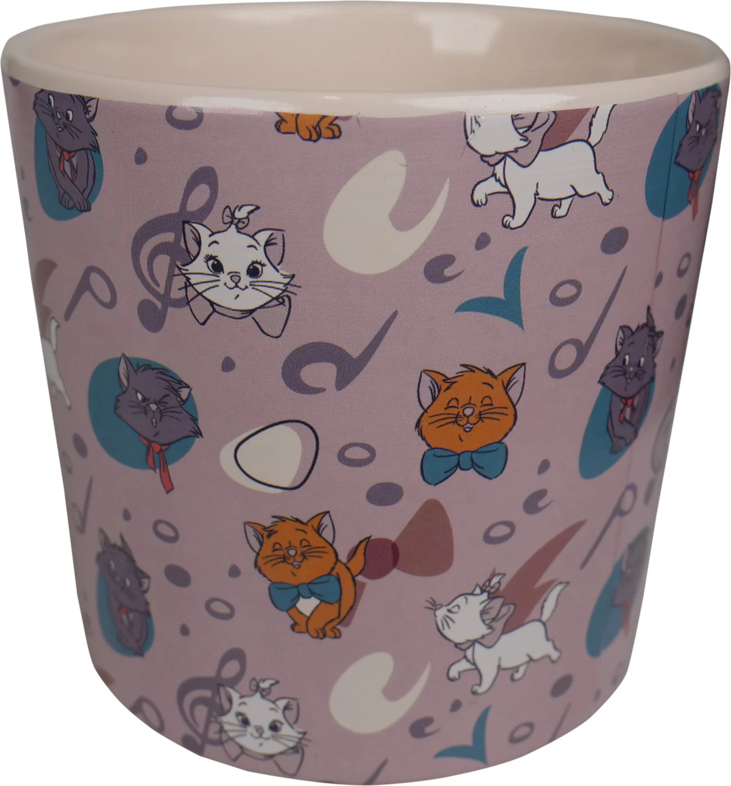 Disney bloempot Aristokatten paars D 8,5 H 11 cm