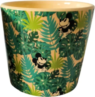 Disney bloempot Mickey en Vrienden groen D 8,5 H 7,5 cm