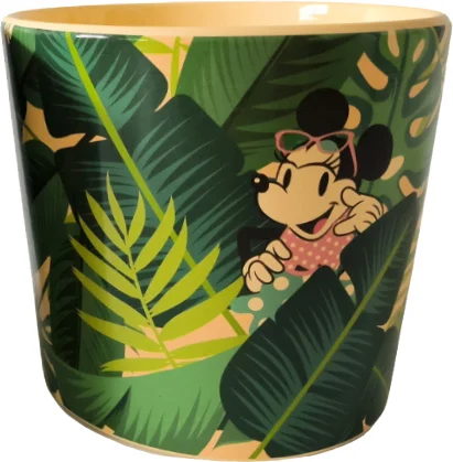 Disney bloempot Mickey en Vrienden groen D 8,5 H 11 cm