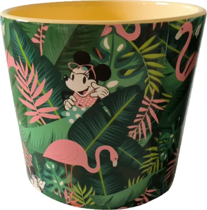 Disney bloempot Mickey en Vrienden tropical groen D 14,5 H 14 cm