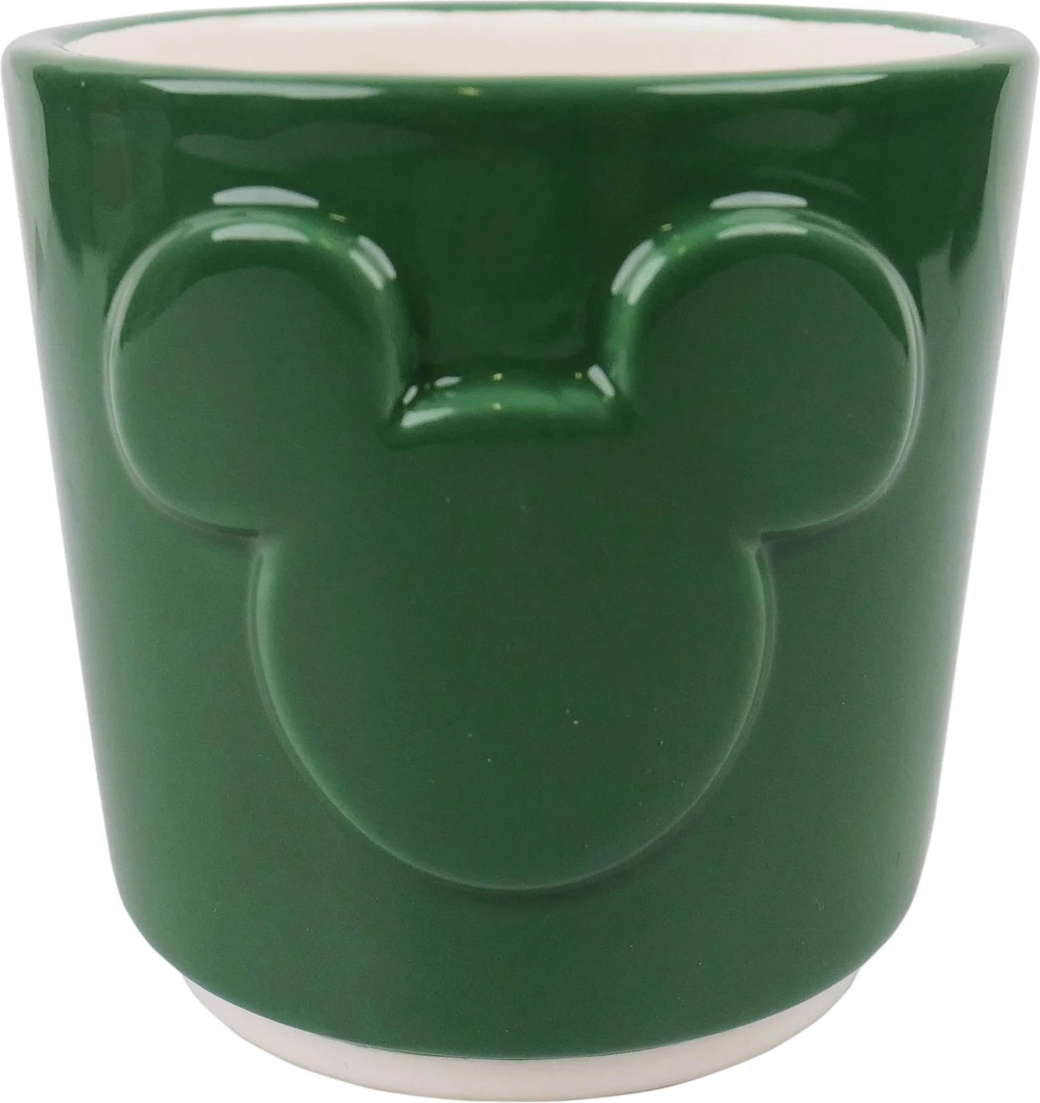 Disney bloempot Mickey en Vrienden relief groen D 8,5 H 11 cm