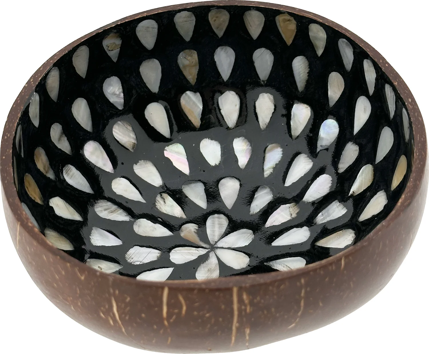 Decoratieschaal Coconut Bowl bruin 15 x 13 x 6 cm