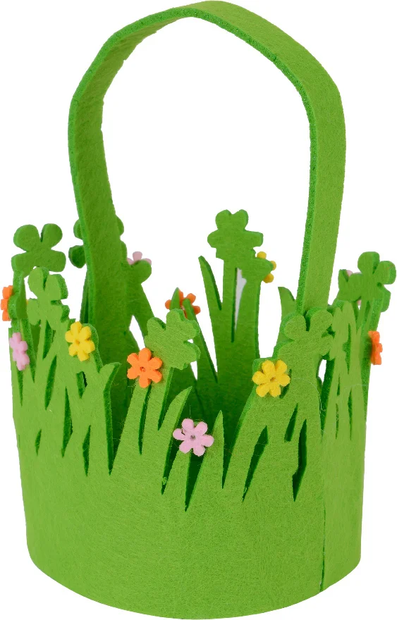 Decoris eiermand groen D 11 H 10,2 cm