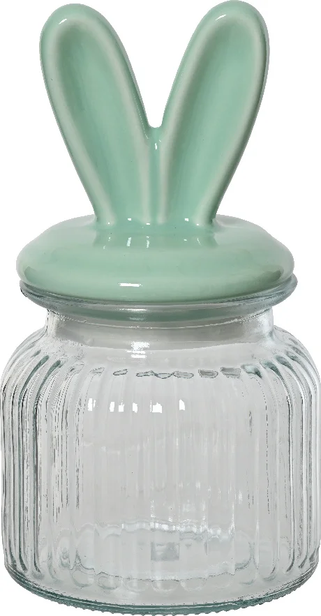 Decoris voorraadpot Nova groen D 11 H 20 cm