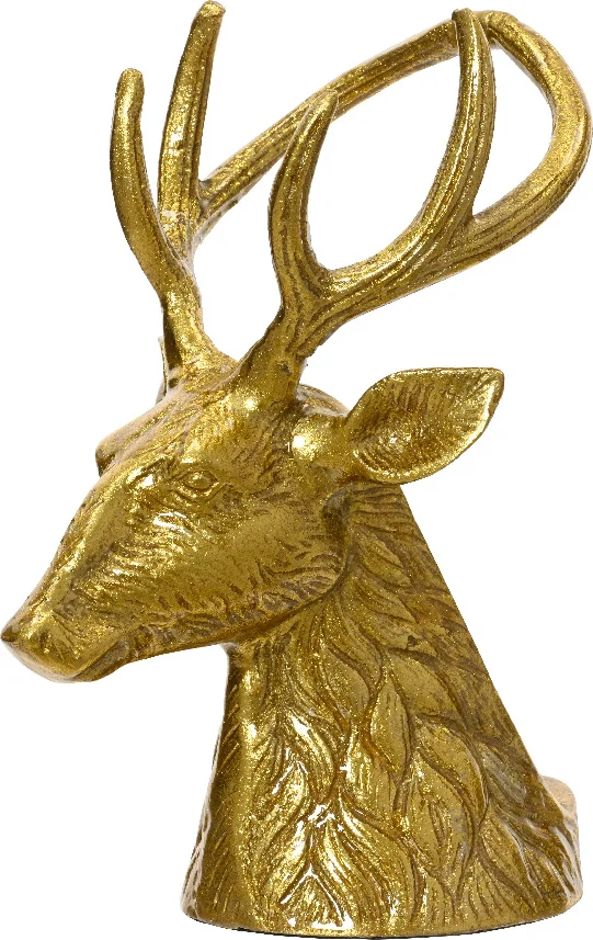 Decoris wijnrek goud 16 x 13 x 21 cm