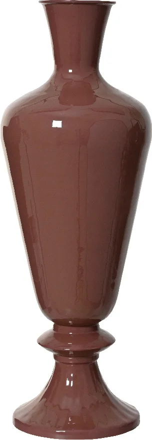 Decoris vaas Eva roze D 30 H 77 cm