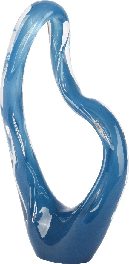 Decoris beeld Golf blauw 17,5 x 9 x 34 cm
