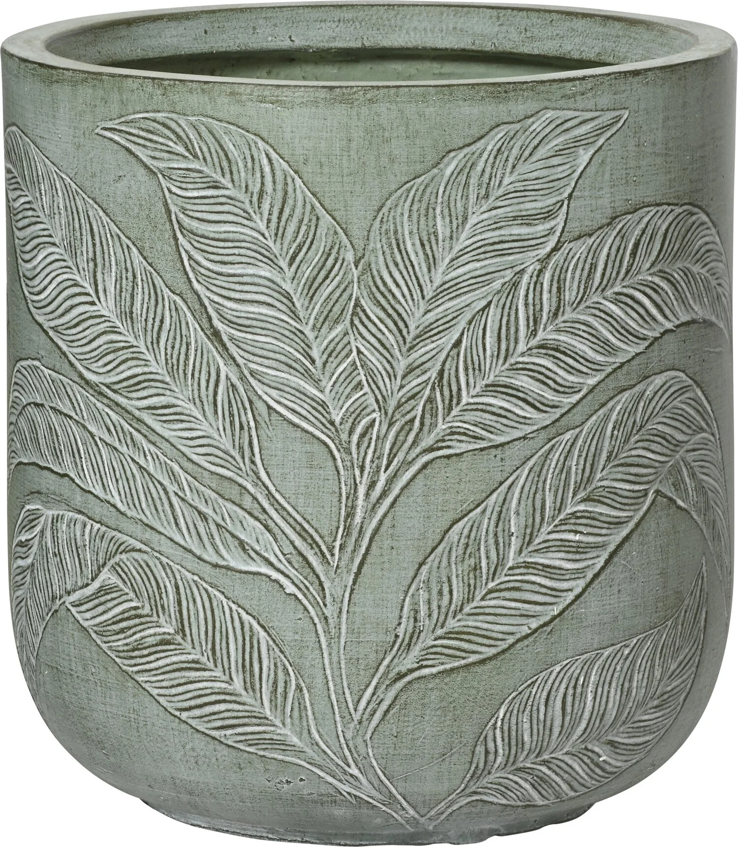 Bloempot Coco groen D 32 H 33 cm