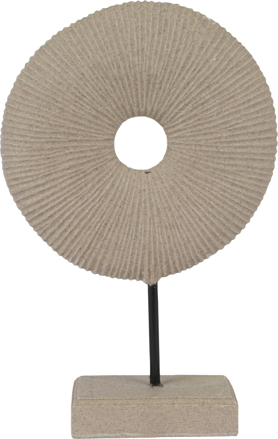 Decoris beeld beige 7 x 21 x 32,5 cm