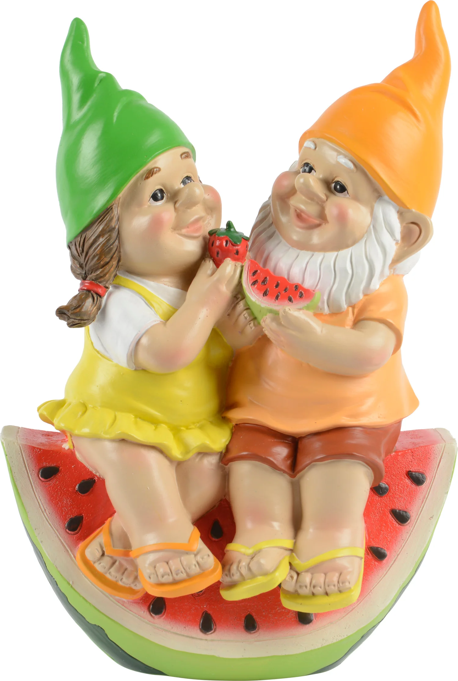 Decoris tuinkabouter Onni watermeloen 119,6 x 12,5 x 28 cm