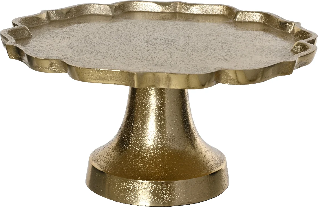 Decoris etagère goud D 30 H 14 cm
