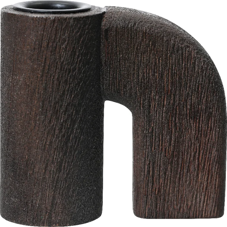 Decoris kandelaar Chim naturel 8,5 x 4 x 8,5 cm